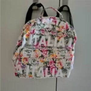 Floral Print Backpack NWT